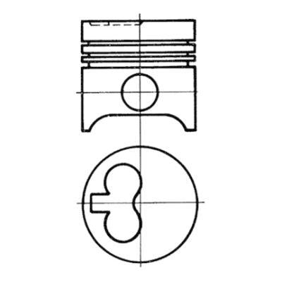 KOLBENSCHMIDT 93520620 Piston