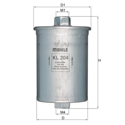KNECHT KL204 Fuel Filter