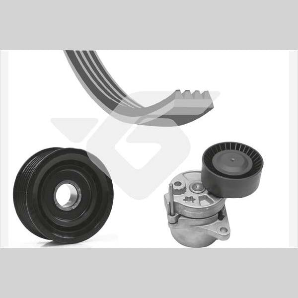 HUTCHINSON HUKHV190 V-Ribbed Belt Set