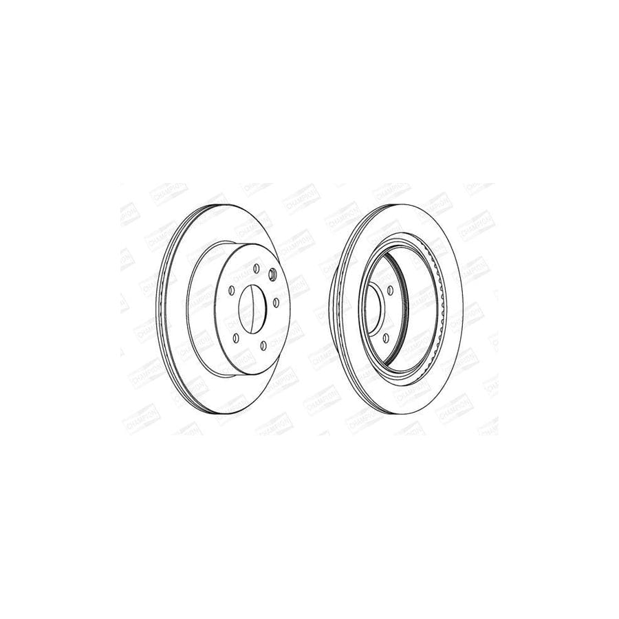 Champion 562280Ch Brake Disc