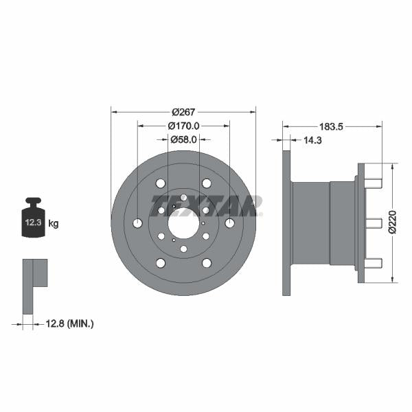 HYUNDAI 517560Z000DS Brake Disc Splash Guard