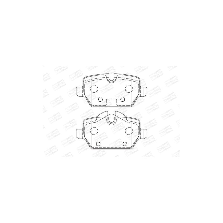 Champion 573755Ch Brake Pad Set