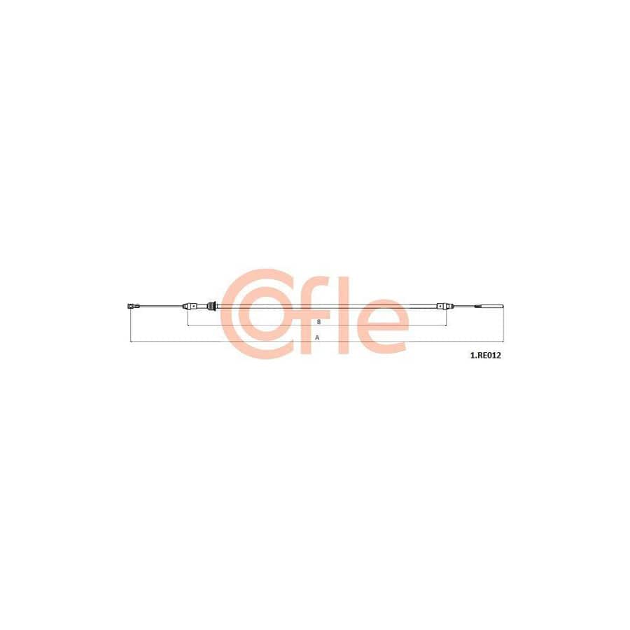 Cofle Bh.Op005 Brake Hose for Opel Meriva A (X03)