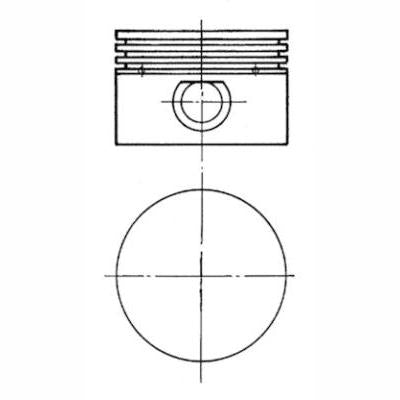 KOLBENSCHMIDT 99576610 Piston