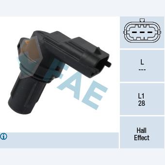 FAE AE79349 Camshaft Position Sensor