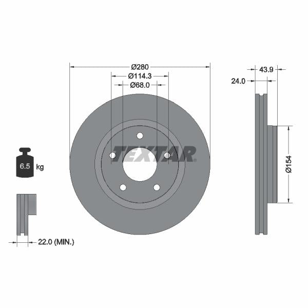 QUICK BRAKE QB113-1460X Brake Caliper Guide Sleeve Kit