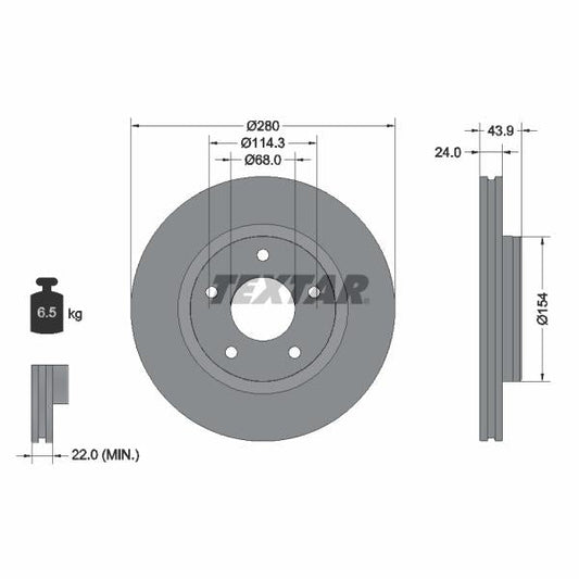 QUICK BRAKE QB113-1460X Brake Caliper Guide Sleeve Kit