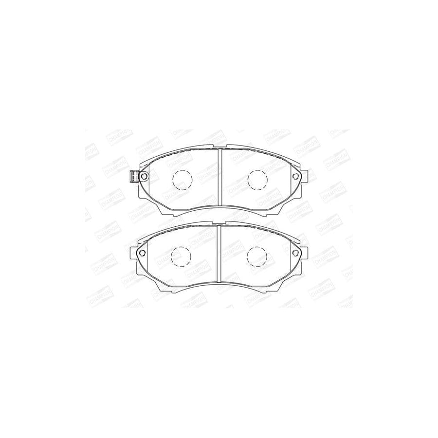Champion 572572Ch Brake Pad Set