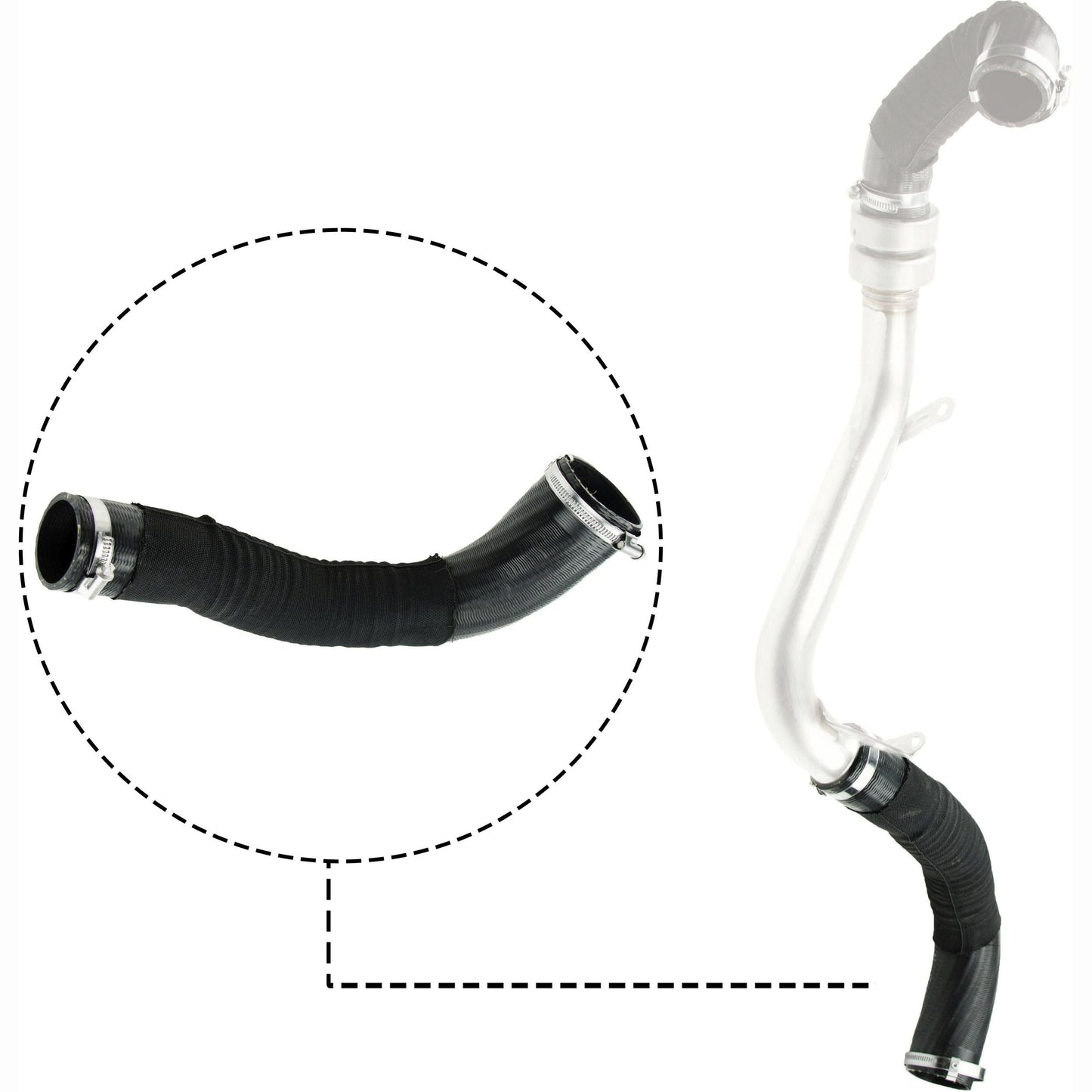 GATES GAT09-0645 Charge Air Hose