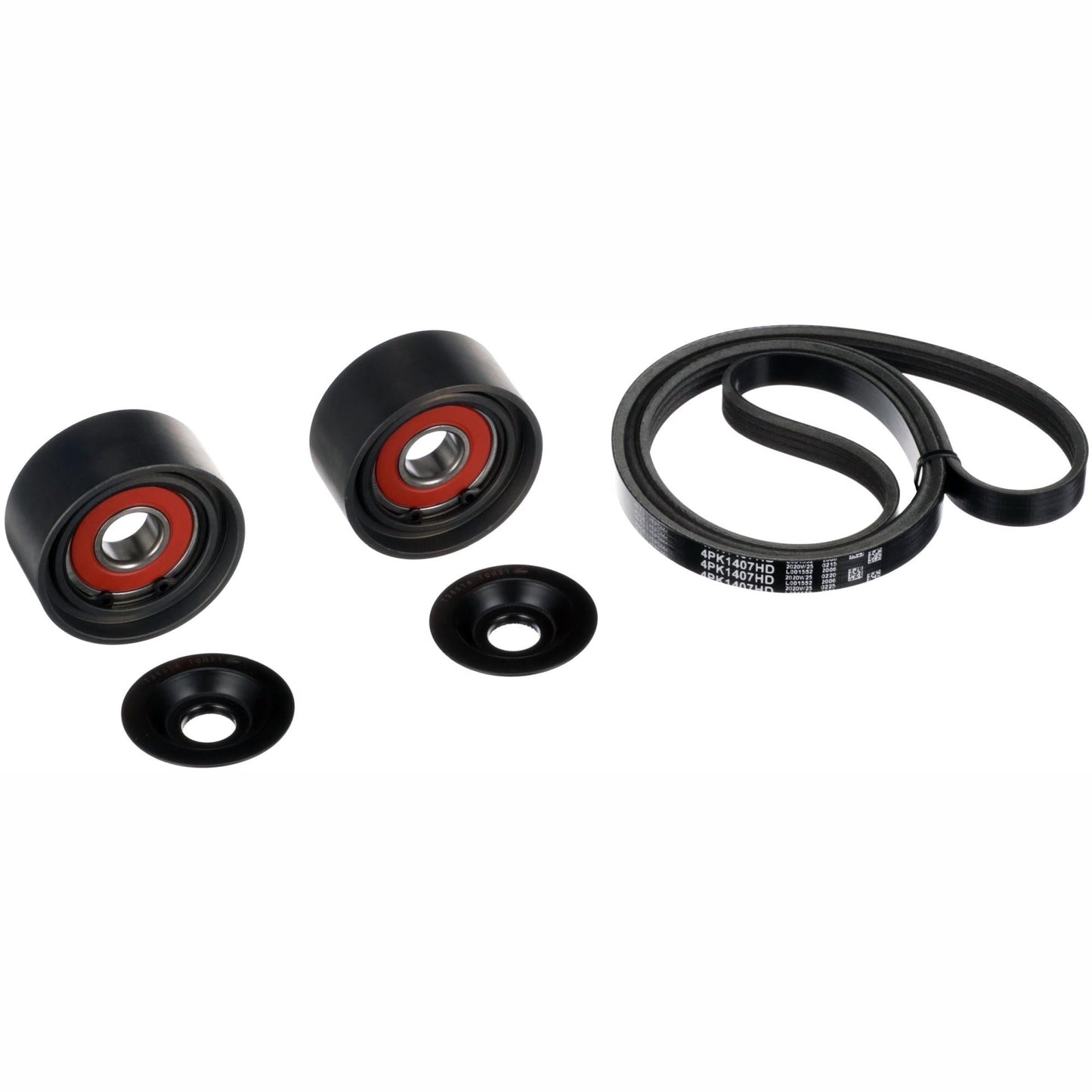 GATES GATK014PK1407HD V-Ribbed Belt Set