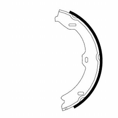 OE OPEL 13441134 Parking Brake Cable Pull