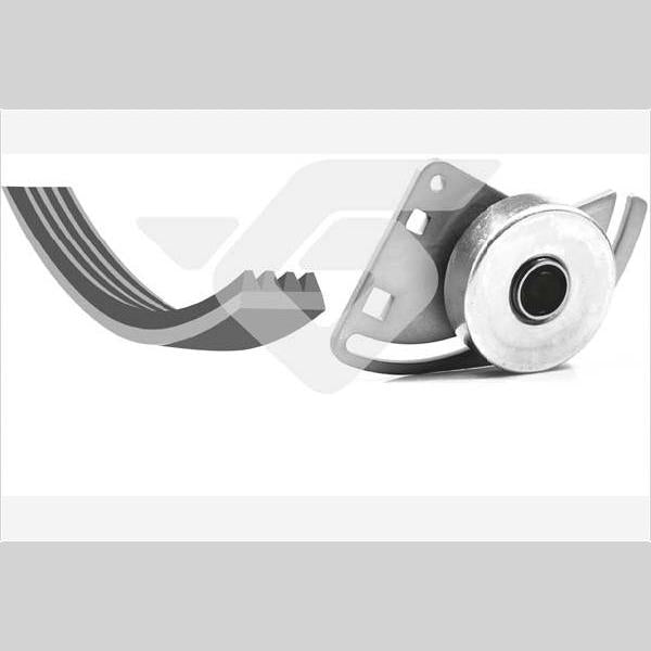 HUTCHINSON HUKHV22 V-Ribbed Belt Set