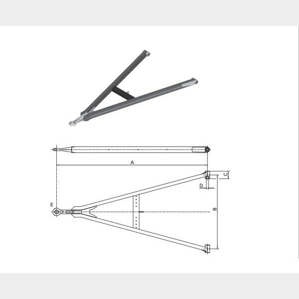 JOST YG28009870100 Drawbar