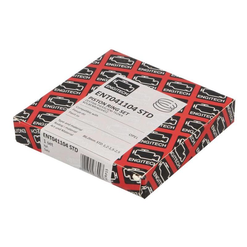 ENGITECH ENT041104STD Piston Ring Kit
