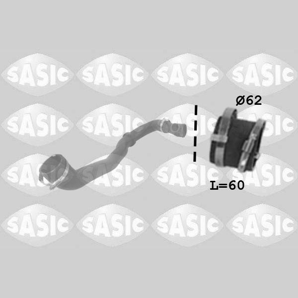 SASIC SAS3336212 Charge Air Hose