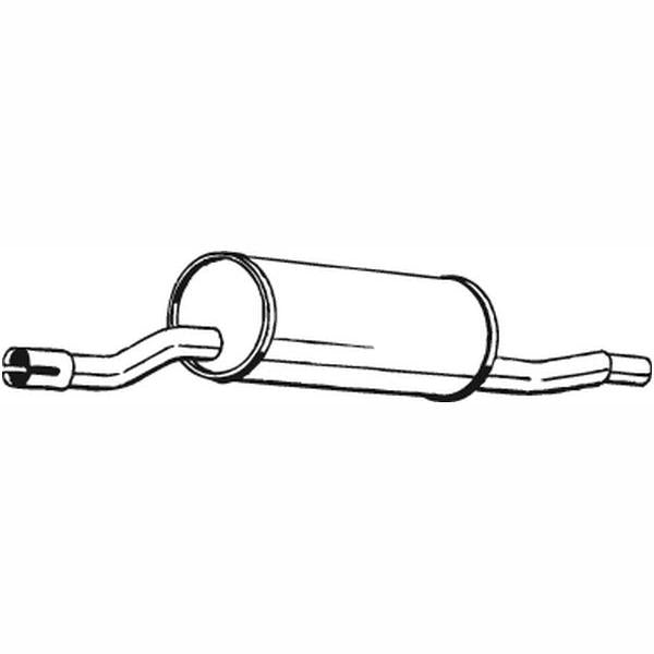 BOSAL BOS135-465 Front Muffler