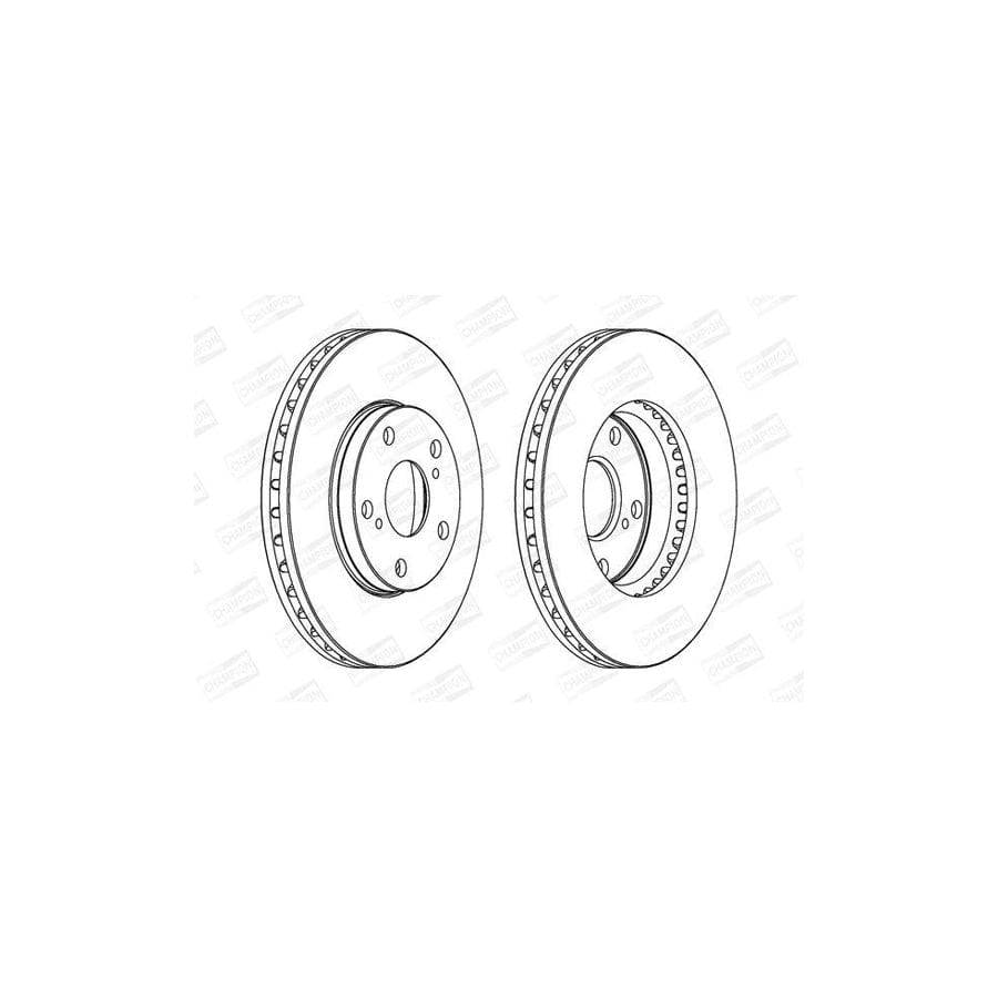 Champion 561676Ch Brake Disc