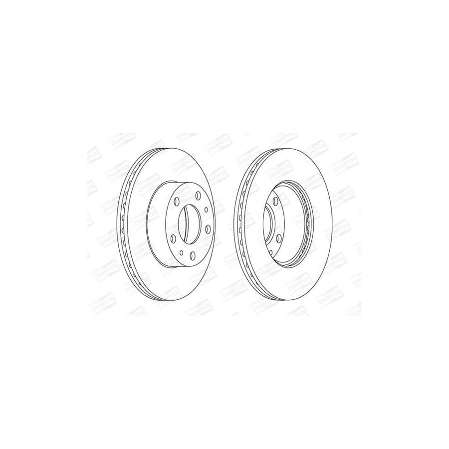 Champion 563018Ch Brake Disc
