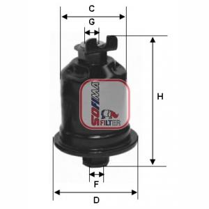 SOFIMA S1592B Fuel Filter