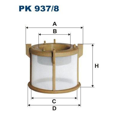 FILTRON PK937/8 Fuel Filter