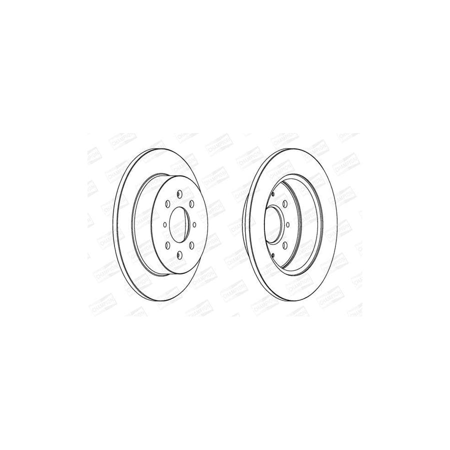 Champion 562440Ch Brake Disc