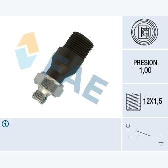 FAE FAE12600 Oil Pressure Switch