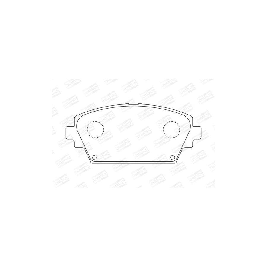 Champion 572428Ch Brake Pad Set