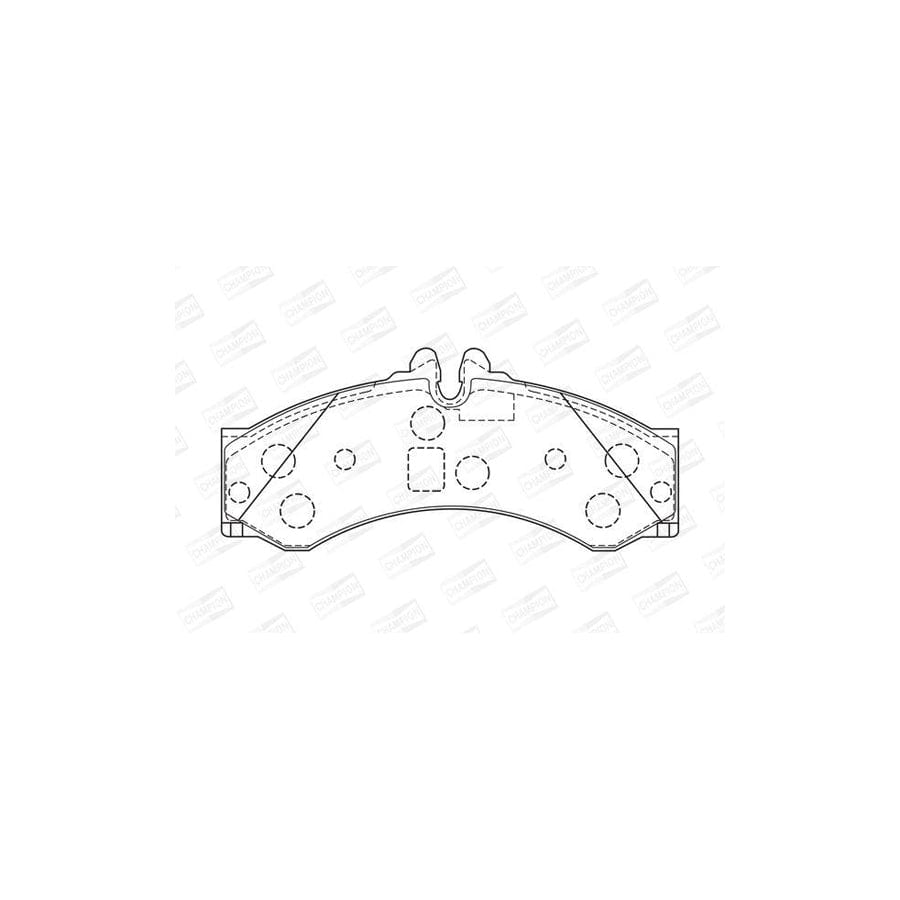 Champion 573731Ch Brake Pad Set