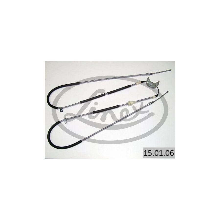 Linex 15.01.06 Cable, Service Brake for Ford Fiesta