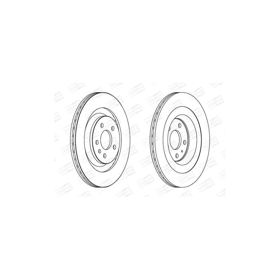 Champion 562645Ch Brake Disc