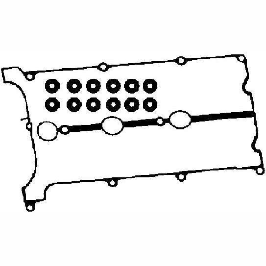 CORTECO CO440201P Cylinder Head Cover Gasket