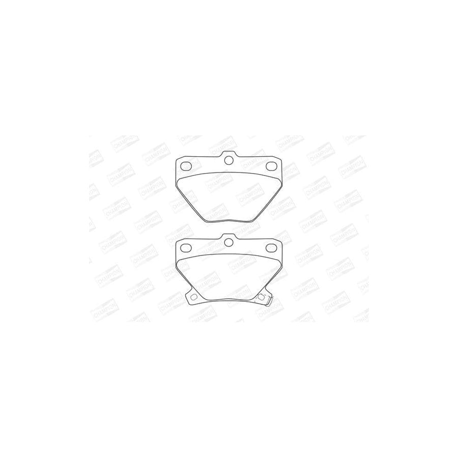 Champion 572450Ch Brake Pad Set