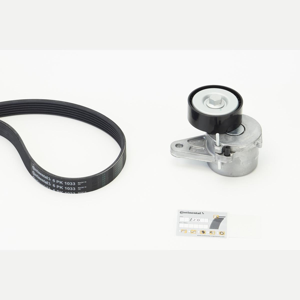CONTITECH 6PK1033K1 V-Ribbed Belt Set