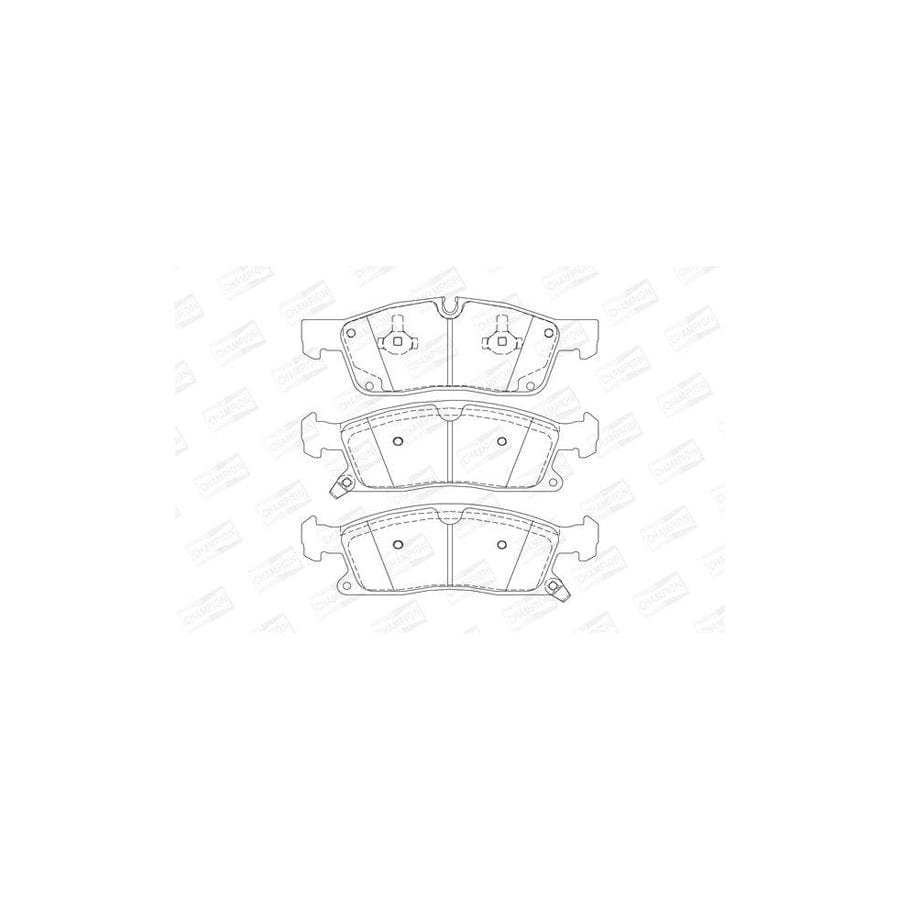 Champion 573459Ch Brake Pad Set