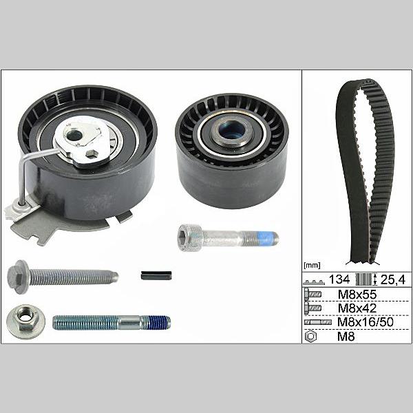 HEPU HEP20-1365 Timing Belt Set