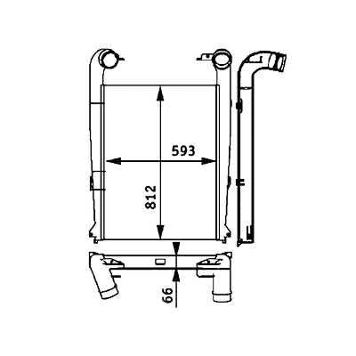 NRF NRF30216 Charge Air Cooler