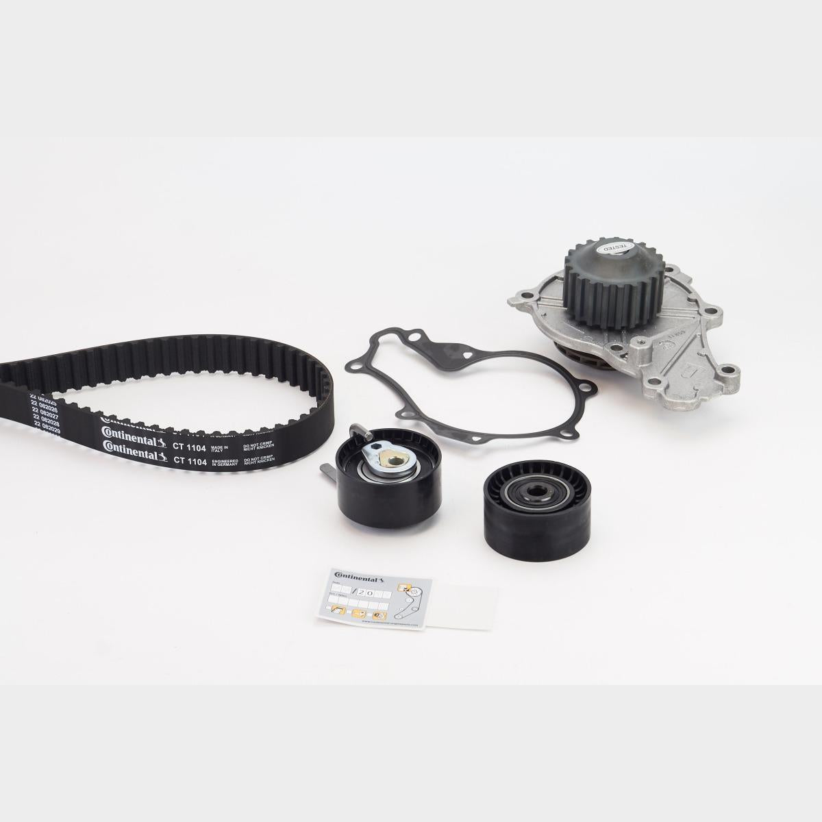 CONTITECH CT1104WP1 Water Pump & Timing Belt Kit