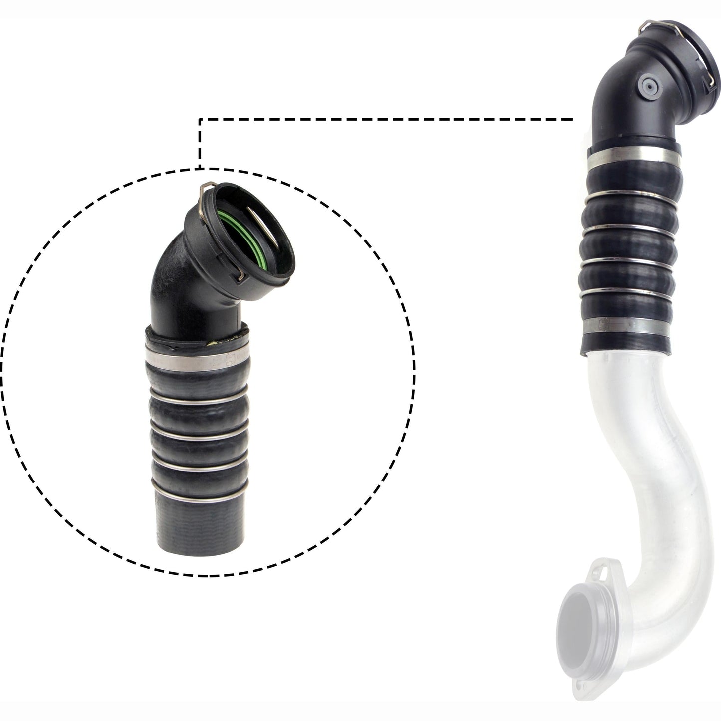 GATES GAT09-0197 Charge Air Hose