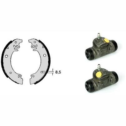 BUDWEG 344272 Brake Caliper