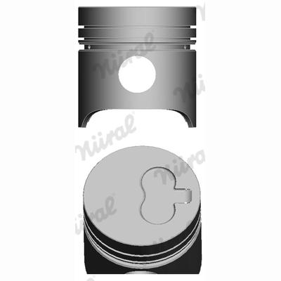 NURAL 8731870010 Piston