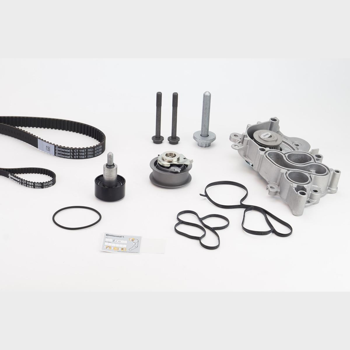CONTITECH CT1167WP3PRO Water Pump & Timing Belt Kit