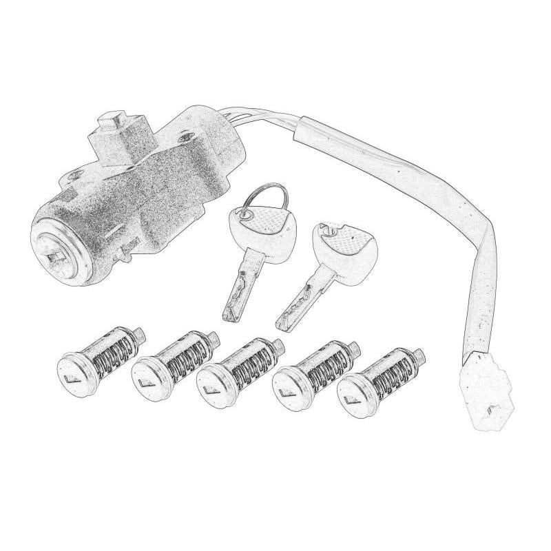 OE IVECO 500086531 Ignition Lock Lock Cylinder