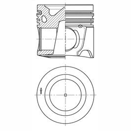 KOLBENSCHMIDT 41805600 Piston