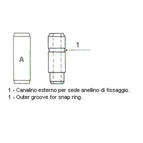 METELLI 01-S2685 Valve Guide