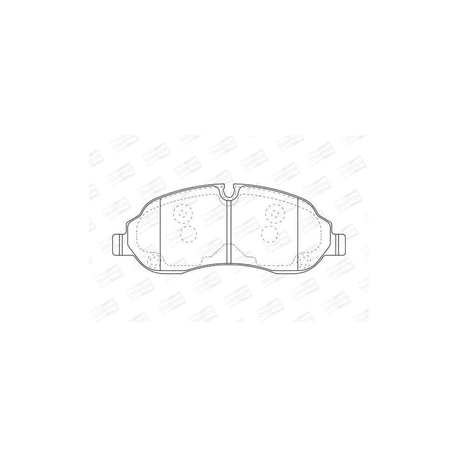 Champion 573438Ch Brake Pad Set