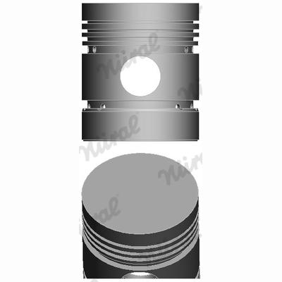 NURAL 8731460000 Piston
