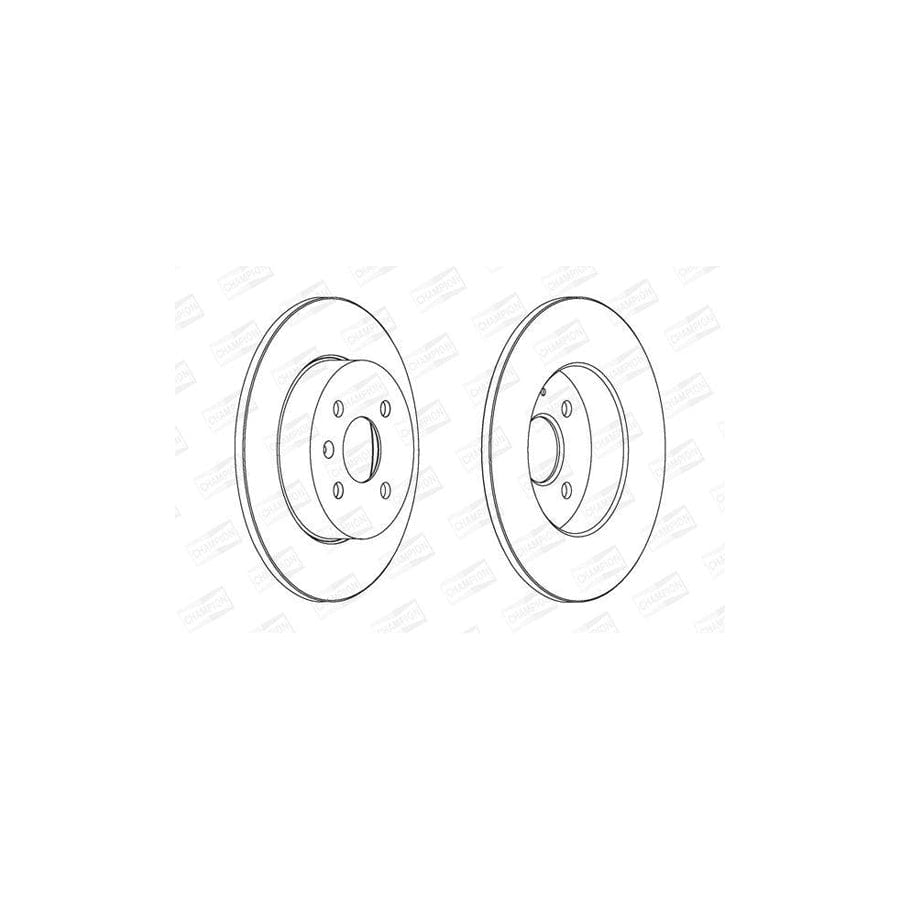 Champion 562254Ch Brake Disc