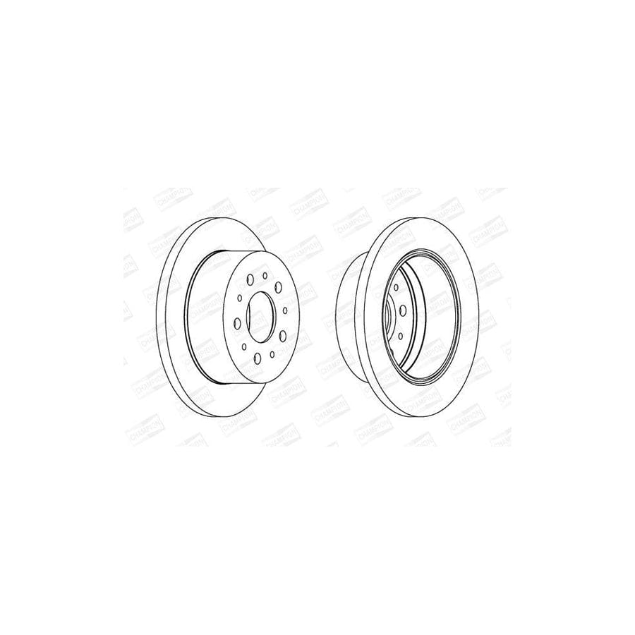 Champion 562757Ch Brake Disc