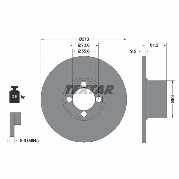 QUICK BRAKE QB113-0047X Brake Caliper Guide Sleeve Kit