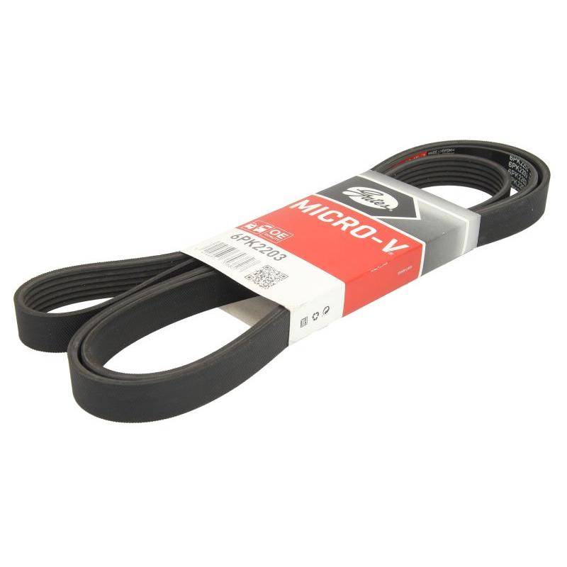 GATES GAT6PK2203 V-Ribbed Belt